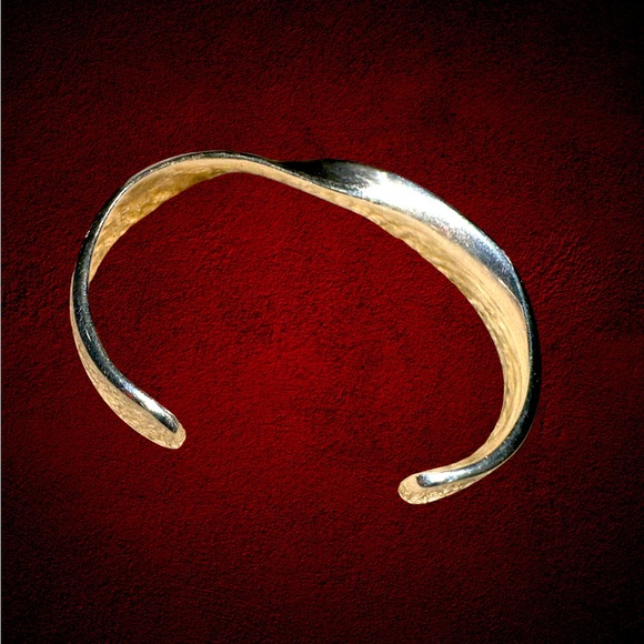 Sausalito Craft Works silver cuff marked SC anchor 2.25” - Picture 1 of 4